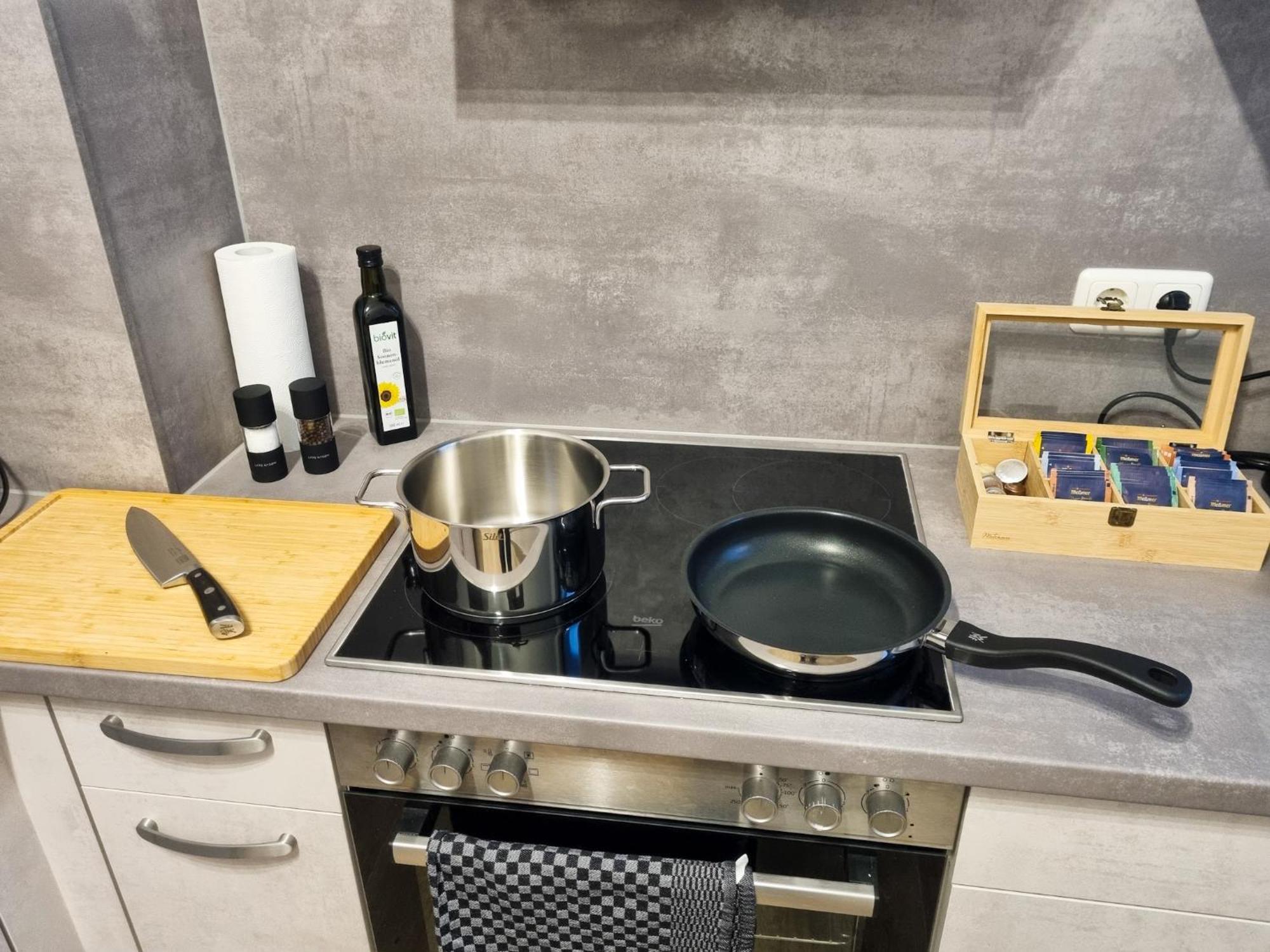 Maremar - Design Maisonette Altstadt - 4 Pers - 57Qm - Luxus Boxspringbett - Kueche - Arbeitsplatz - Privater Parkplatz Greiz Exteriér fotografie