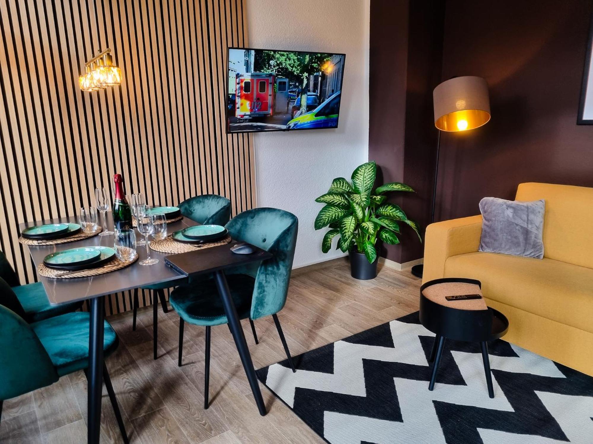 Maremar - Design Maisonette Altstadt - 4 Pers - 57Qm - Luxus Boxspringbett - Kueche - Arbeitsplatz - Privater Parkplatz Greiz Exteriér fotografie