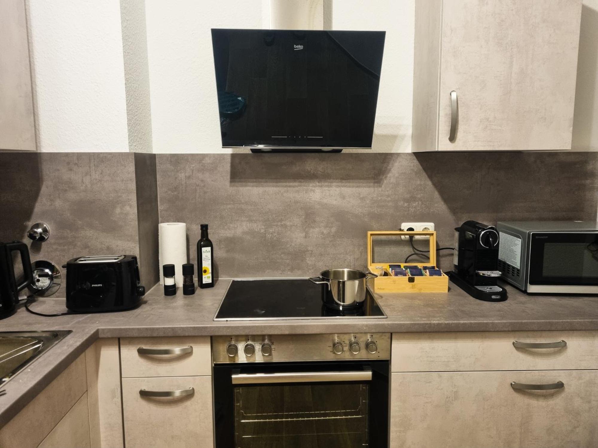 Maremar - Design Maisonette Altstadt - 4 Pers - 57Qm - Luxus Boxspringbett - Kueche - Arbeitsplatz - Privater Parkplatz Greiz Exteriér fotografie