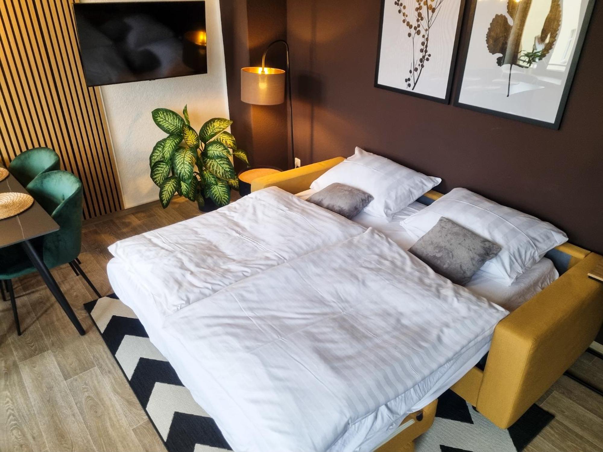 Maremar - Design Maisonette Altstadt - 4 Pers - 57Qm - Luxus Boxspringbett - Kueche - Arbeitsplatz - Privater Parkplatz Greiz Exteriér fotografie